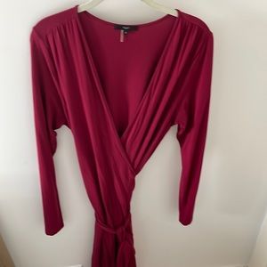 Tart. Size M.  Wrap dress.  High-Low skirt.